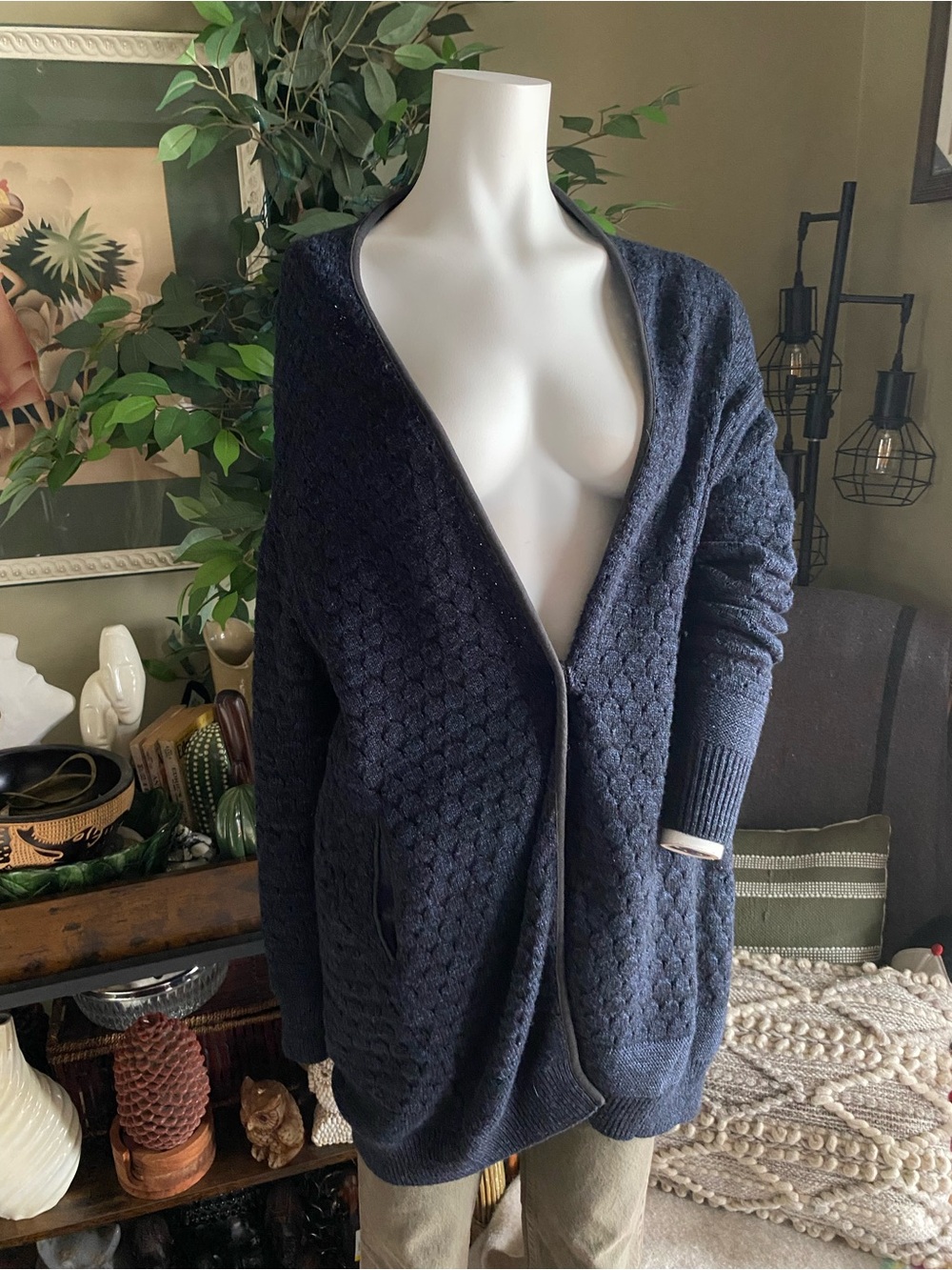 Lululemon Merino Wool Navy Sweater